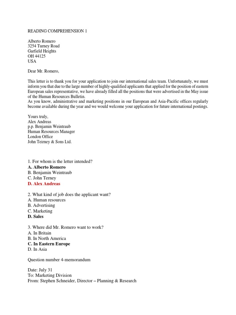 Contoh Soal Toeic Docx Marketing Advertising