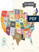 Mrprintables Printable Map Usa Color LTR