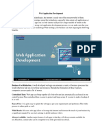 Web Application Development Company in India