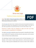 Hatha Yoga Courses in India