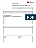 Form Evaluasi Mentee PDF
