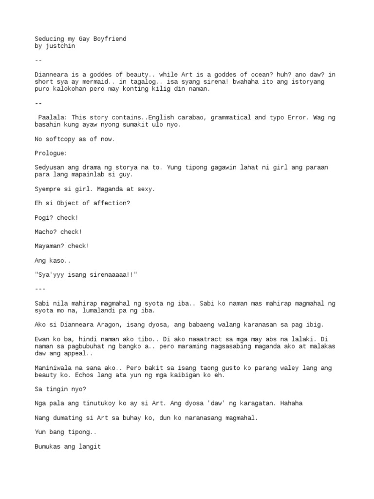 Seducing My Gay Boyfriend by Justchin