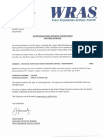 WRAS Certificate EPDM PDF
