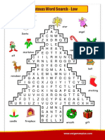 Christmas Word Search PDF