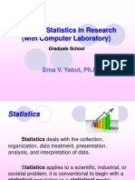 Statistics in Research