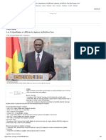 Les 4 Républiques Et Différents Régimes Du Burkina Faso #Aouaga - Com PDF