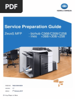 Bizhub C368 - C308 - C258 (ZeusS) - Service Preparation Guide - Ver. 1.7 PDF