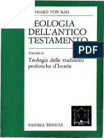 Von Rad Gerhard - Teologia Dell'antico Testamento 02 - Teologia Delle Tradizioni Profetiche D'israele