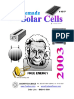 Free Energy Homemade Solar Cells