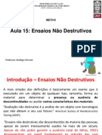 15 - Ensaios Não Destrutivos