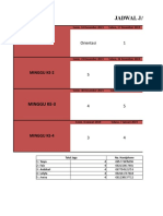 Jadwal Jaga IGD Start Rabu