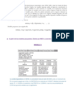 A partir de los modelos propuestos parte 1 TAREA