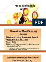 Gawad Sa Manlilikha NG Bayan