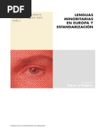 Lenguas Minoritarias en Europa y Estanda PDF
