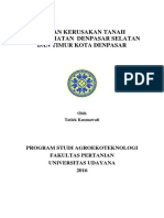 Potensi Kerusakan Tanah Denpasar Selatan