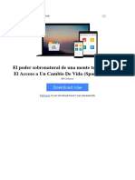 El Poder Sobrenatural de Una Mente Transformada El Acceso A Un Cambio de Vida Spanish Edition by Bill Johnson 9875572055