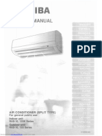 Toshiba Air Conditioner Owners Manual