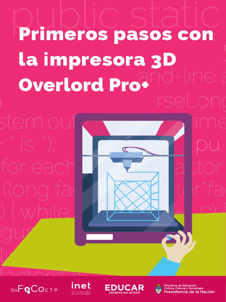 Primeros Pasos Con La Impresora 3d Overlord Pro | PDF | Impresora ...