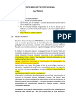 Proyecto educativo institucional del Instituto Superior Pedagógico Privado 'Del Centro