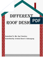 Different roof designs