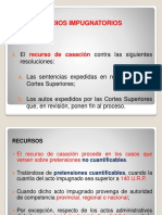 Medios Impugnatorios-Recursos. Requisitos de Admisibilidad y Procedencia. Principios Jurisprudenciales.