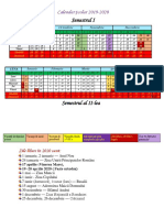 Calendar An Scolar 2019 2020