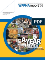 World Federation of Public Health Association Report 2008