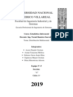 Distribución Multinomial