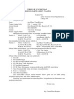 Formulir Rekomendasi Sip