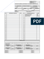 For-Do-012 Formato Control de Sustancias Quimicas, Materiales Yo Equipos para Docencia01