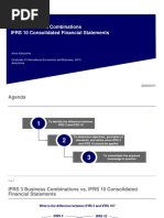 IFRS 3 Business Combinations - IFRS 10 Consolidated Financial Statements - UrFU - 2019