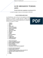 NUEVO FORMULARIO DS 160 Del Año 2018