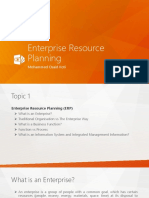 001 Enterprise Resource Planning - Lectures