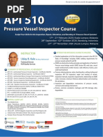 API 510 Course Malaysia 2020