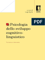 Luigi Aprile A Cura Di Psicologia Dello Sviluppo Cognitivo Linguistico Thaeteve PDF