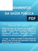 Fundamentos da saúde pública no Brasil
