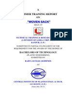 Summer Training Report by Rahul Cipet