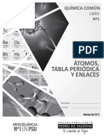 Química básica: átomos, tabla periódica y enlaces