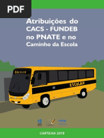 CARTILHA Atividades Do CACS Em Relacao Ao PNATE e Ao Caminho Da Escola