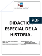 Didactica Especial de La Historia - Teoría y Prácticos
