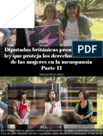 Mariana Flores Melo - Diputadas Británicas Promueven Una Ley Que Proteja Los Derechos Laborales de Las Mujeres en La Menopausia, Parte II