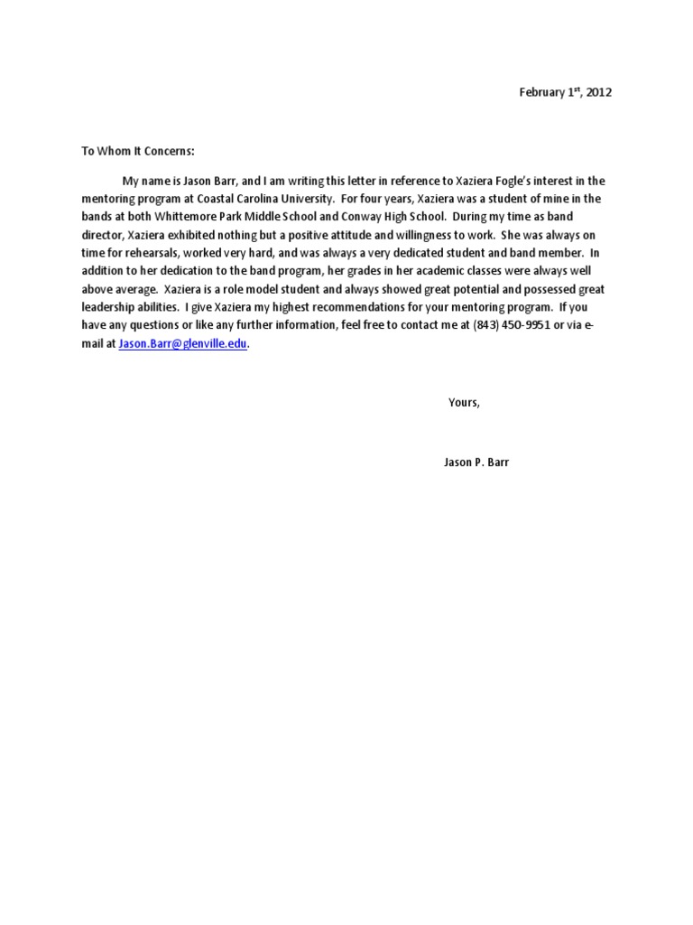 ZZ Letter | PDF