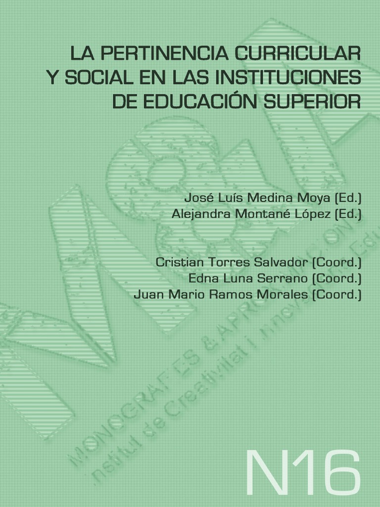 Pertinencia Curricular | PDF | Plan de estudios | Aprendizaje