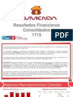 Presentación Resultados Financieros Davivienda 1T19