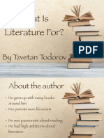What Is Literature For?