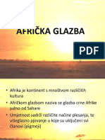 Afrička Glazba