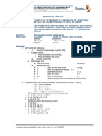 MEMORIA DE CALCULO TECHO METALICO