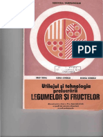 Utilajul Si Tehnologia Prelucrarii Legumelor Si Fructelor 1993 Xi Segal B, Ionescu E, Ionescu R