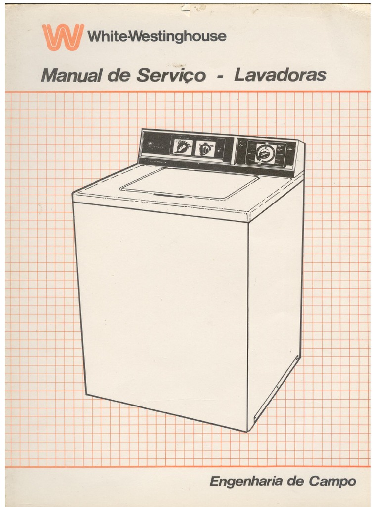 White Westinghouse Manual Servico Lavadora PDF PDF