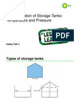 Safe Operation of Storage Tanks